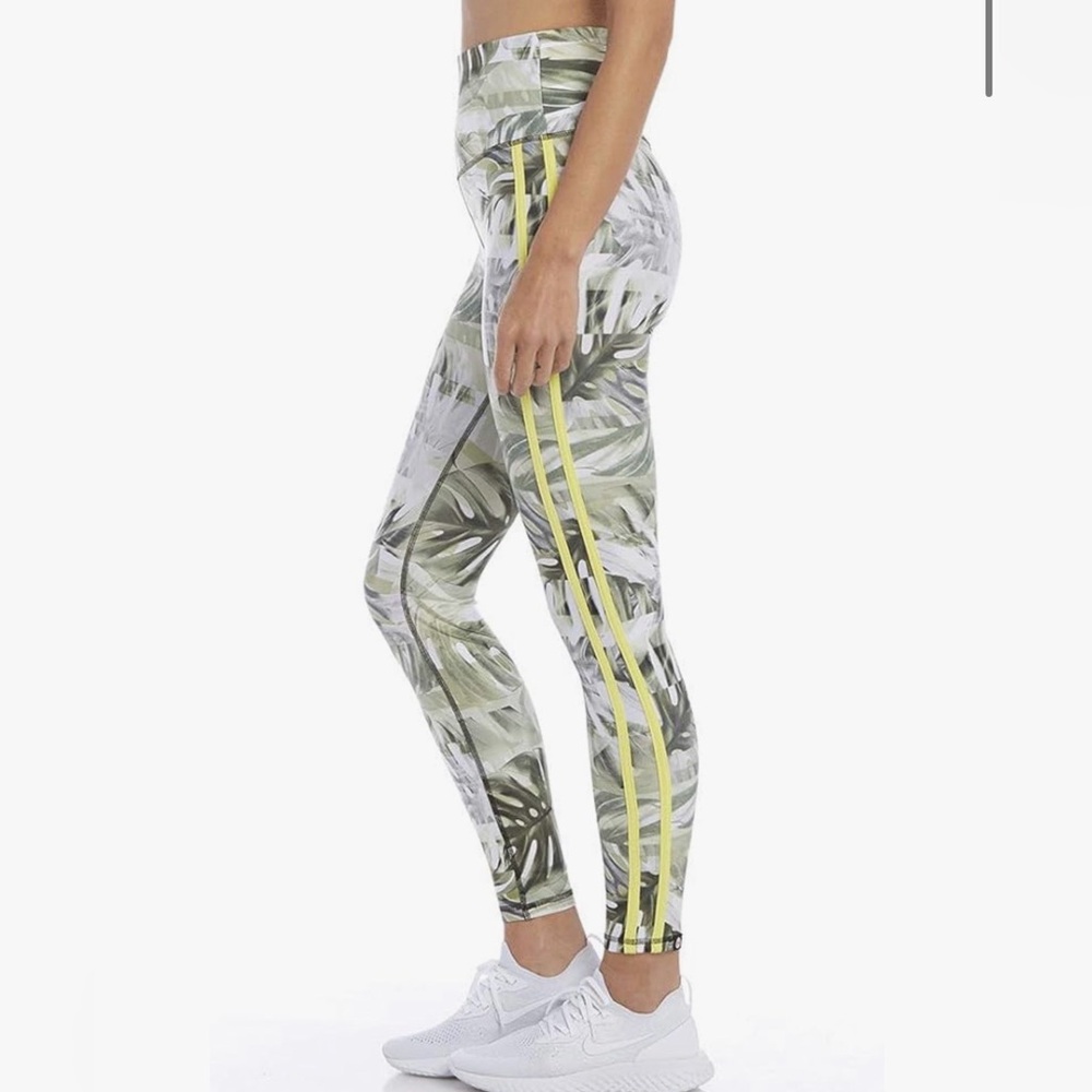 NWT X by Gottex Womens Sporty Double Line 7/8 Ankle Legging